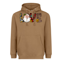 Toasted Coconut love santa Heavyweight Hoodie - JahusDesignShop