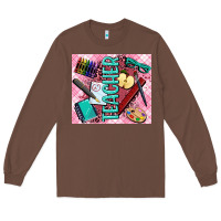 Chestnut teacher Long Sleeve Tee - AdoDesignShop