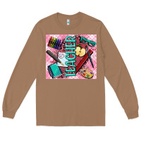 Toasted Coconut teacher Long Sleeve Tee - AdoDesignShop