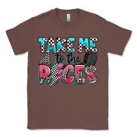 Chestnut take me to the races Classic Tee - Zillion Design Studio