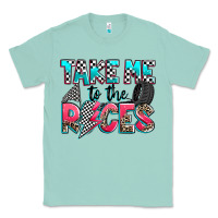 Seafoam take me to the races Classic Tee - Zillion Design Studio