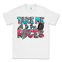 White take me to the races Classic Tee - Zillion Design Studio
