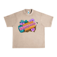 French Oak Hello Kindergarten Urban Heavy Tee - RanaPortraitStore