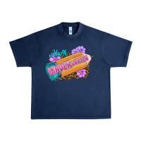 Navy Hello Kindergarten Urban Heavy Tee - RanaPortraitStore