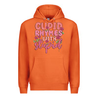 Carrot cupid rhymes with stupid Premium Hoodie - MaliasSmallBusiness