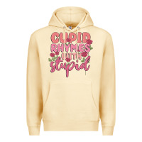 Pina Colada cupid rhymes with stupid Premium Hoodie - MaliasSmallBusiness