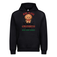 Black mrs claus the north pole gingerbread bakery real g Urban Hoodie - MaliasSmallBusiness