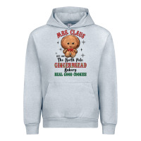 Heather Grey mrs claus the north pole gingerbread bakery real g Urban Hoodie - MaliasSmallBusiness