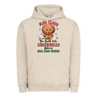 Pigment French Oak mrs claus the north pole gingerbread bakery real g Urban Hoodie - MaliasSmallBusiness