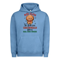 Pigment Pebble Blue mrs claus the north pole gingerbread bakery real g Urban Hoodie - MaliasSmallBusiness