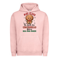 Pigment Salmon mrs claus the north pole gingerbread bakery real g Urban Hoodie - MaliasSmallBusiness