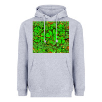Heather Grey shamrock bomb Heavyweight Hoodie - AdoDesignShop