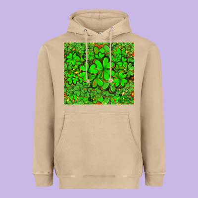 Shamrock Bomb Heavyweight Hoodie Designed By Adodesignshop