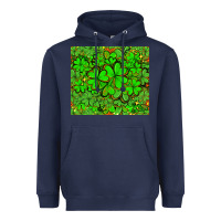Navy shamrock bomb Heavyweight Hoodie - AdoDesignShop