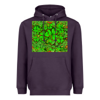 Plum shamrock bomb Heavyweight Hoodie - AdoDesignShop