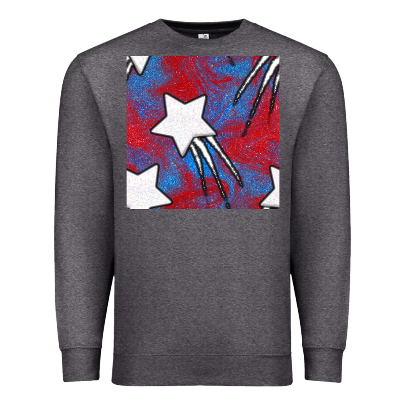 Glitter 4th Of July Seamless Pattern Premium Sweatshirt by BundleAndBundleShop | Teevron
