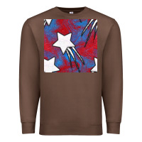 Chestnut Glitter 4th Of July Seamless Pattern Premium Sweatshirt - BundleAndBundleShop