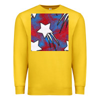 Lemon Glitter 4th Of July Seamless Pattern Premium Sweatshirt - BundleAndBundleShop