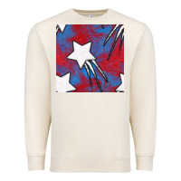 Sandshell Glitter 4th Of July Seamless Pattern Premium Sweatshirt - BundleAndBundleShop