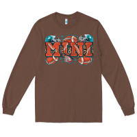 Chestnut mini American football Long Sleeve Tee - Zillion Design Studio