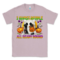 Lilac I Ghost People All Ready Round Classic Tee - texasbilliewilder