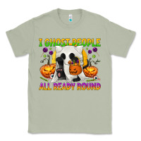 Matcha I Ghost People All Ready Round Classic Tee - texasbilliewilder