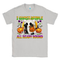 Moon Dust I Ghost People All Ready Round Classic Tee - texasbilliewilder