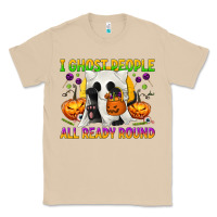 Mushroom I Ghost People All Ready Round Classic Tee - texasbilliewilder