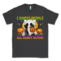 Smoke I Ghost People All Ready Round Classic Tee - texasbilliewilder
