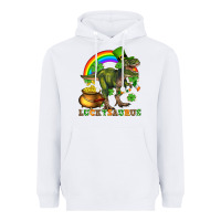 White luckysaurus and st patricks Heavyweight Hoodie - AdoDesignShop