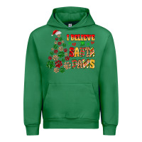 Emerald i believe in santa paws Urban Hoodie - MaliasSmallBusiness