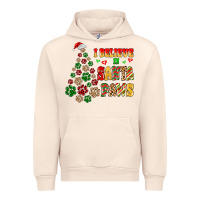Sandshell i believe in santa paws Urban Hoodie - MaliasSmallBusiness