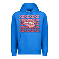 True Royal xoxo checker lips Premium Hoodie - MaliasSmallBusiness
