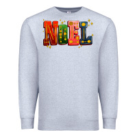 Heather Grey noel Premium Sweatshirt - AdoDesignShop