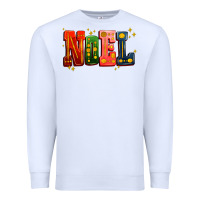 White noel Premium Sweatshirt - AdoDesignShop