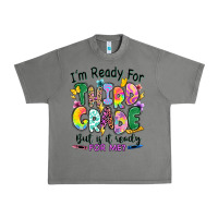 Tornado I'm ready for third grade but is it ready for me Urban Heavy Tee - RanaPortraitStore