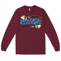 Mama Volleyball Long Sleeve Tee | Teevron