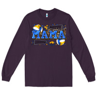 Plum mama volleyball Long Sleeve Tee - Zillion Design Studio