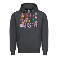 Smoke he is risen easter Zipper Hoodie - Neo Western