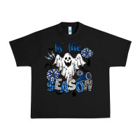 Black Tis' The Season Cheer Ghost Urban Heavy Tee - BarkalooDesign