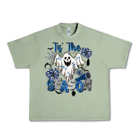 Oil Green Tis' The Season Cheer Ghost Urban Heavy Tee - BarkalooDesign
