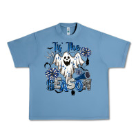 Pebble Blue Tis' The Season Cheer Ghost Urban Heavy Tee - BarkalooDesign