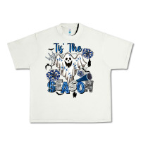 Pistachio Tis' The Season Cheer Ghost Urban Heavy Tee - BarkalooDesign