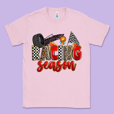 Racing Season Classic Tee Designed By Zillion Design Studio