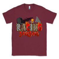 Burgundy racing season Classic Tee - Zillion Design Studio