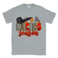 Heather Grey racing season Classic Tee - Zillion Design Studio