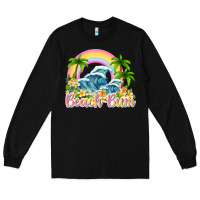 Black beach bum Long Sleeve Tee - texasbilliewilder
