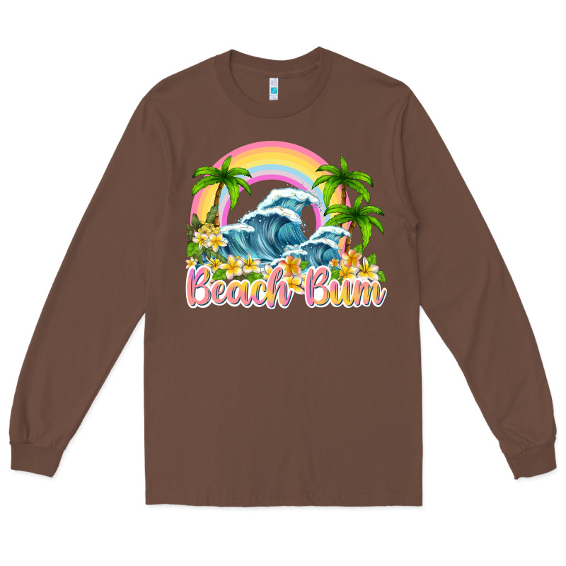 Beach Bum Long Sleeve Tee by texasbilliewilder | Teevron