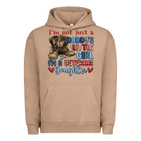 Pigment Burro i'm not just a daddy's little girl Urban Hoodie - MaliasSmallBusiness