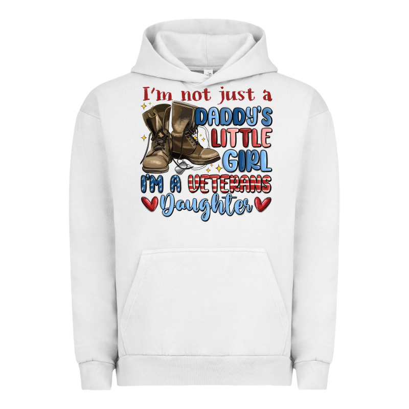 I'm Not Just A Daddy's Little Girl Urban Hoodie by MaliasSmallBusiness | Teevron